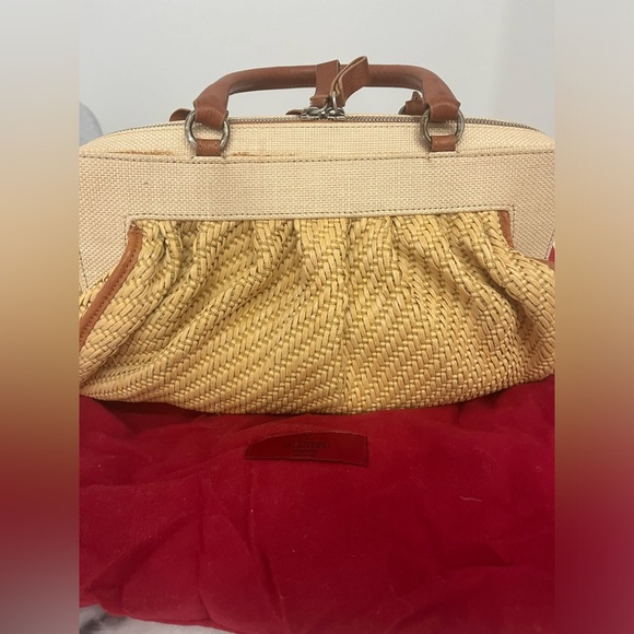 Valentino Garavani Raffia Top Handle Bag - Picture 4 of 15